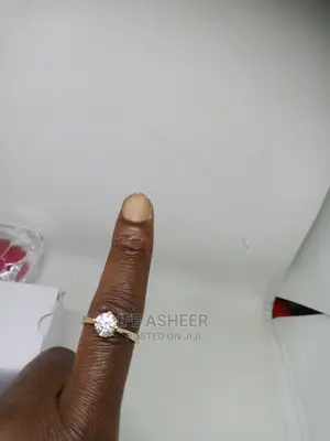 Rose Gold Ladies Proposal Ring 002