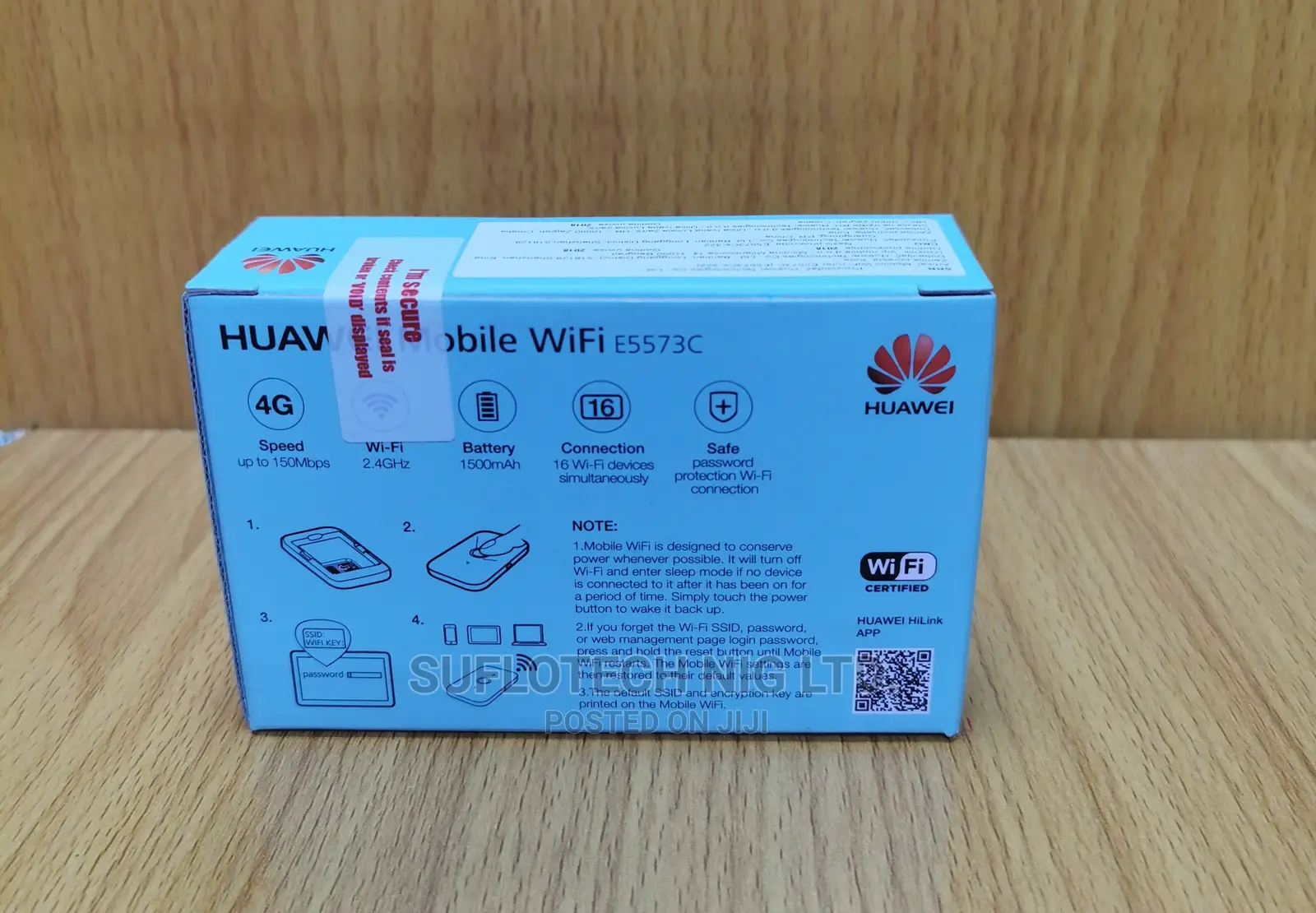 Huawei E5573cs-322 Cat4 Unbranded Blue Pack
