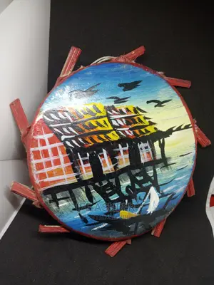 Sakara Drum 001(Talking Drum)