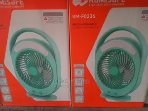 Km - F0336 Rechargeble LED Multi-Functional Fan