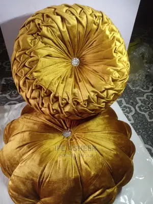 Exotic and Unique Designs Throw Pillows 003 - Gold