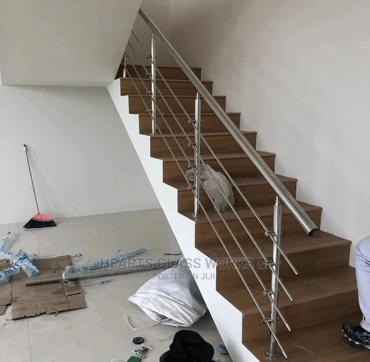 Simple but Elegant Stainless Railing Design.