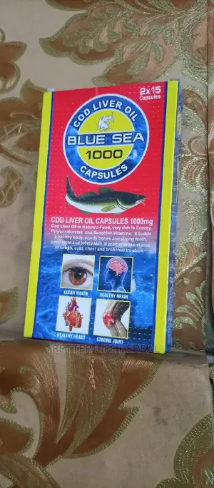 Cod Liver Oil Capsule 1000mg.
