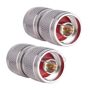 N-Type Male Adapter Coax Connectors RF Coaxial Cable Pack