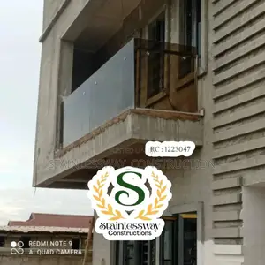 Tinted Frameless Glass Work