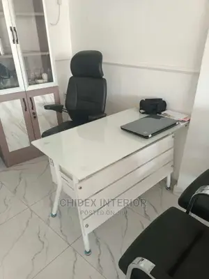 Office Executive Glass Table