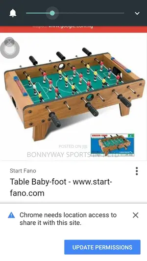 Chilldren Table Soccer Board