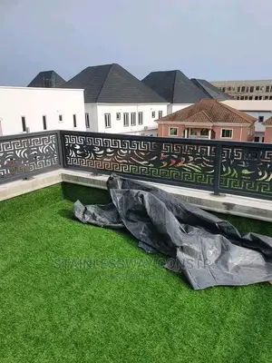Lasercut Railing at Gwarimpa District Abuja