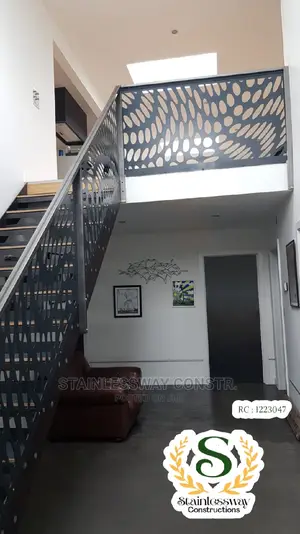 Lasercut Railing Design at Wuse 2 District Abuja