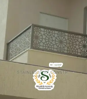 Lasercut Railing at Dakwo District Abuja