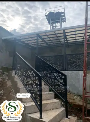 Lasercut Railing at Garki 2 District Abuja