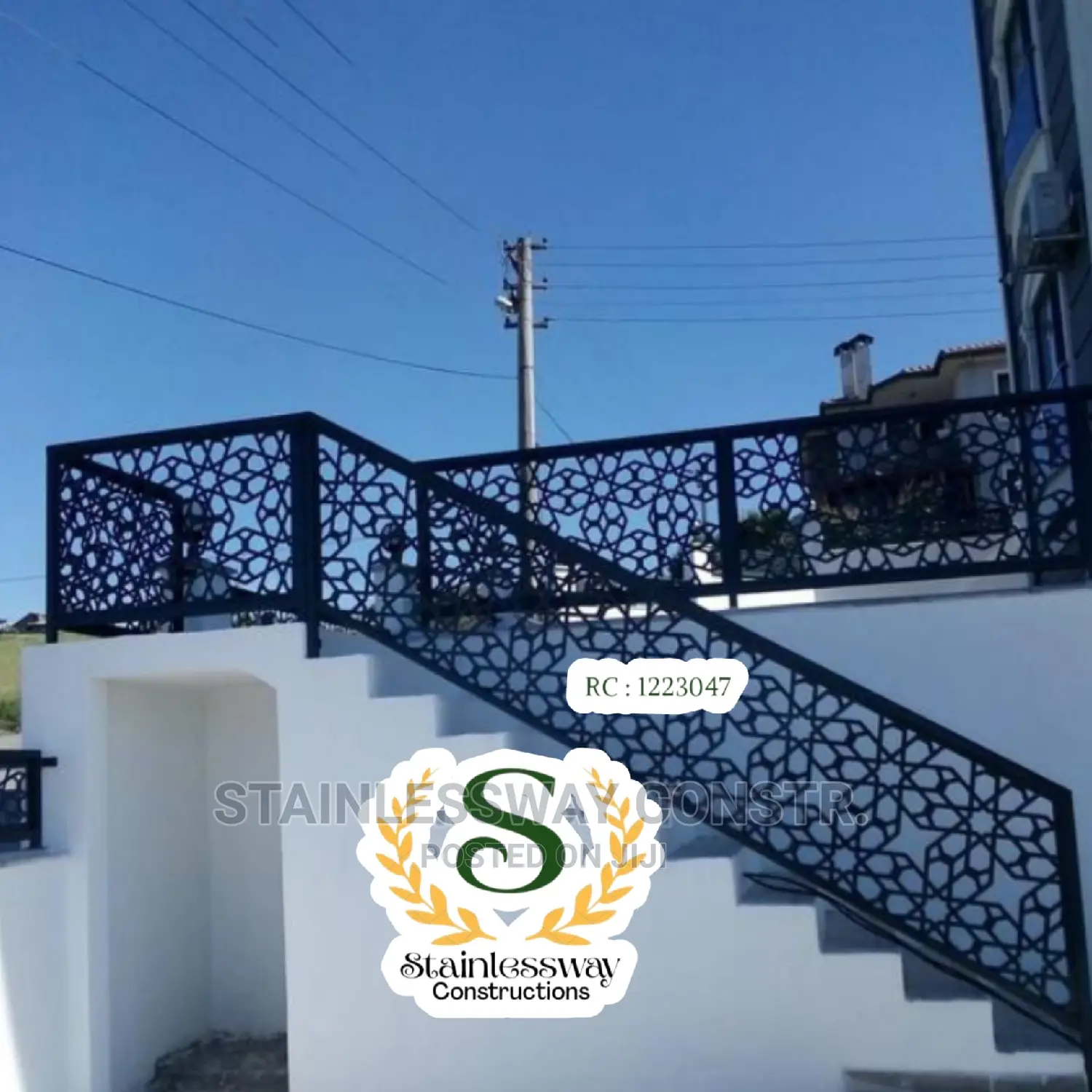 Lasercut Railing