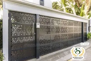 Lasercut Divider Railing at Karmo District Abuja