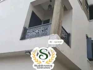 Lasercut Balcony Railing at Lokogoma