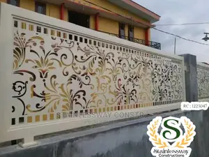 Lasercut Railing at Maitama District Abuja