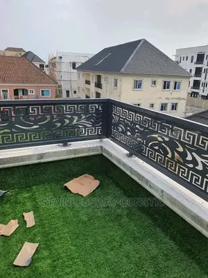 Lasercut Balcony Railing at Central Business District Abuja