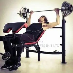Commercial Weight Lifting Bench With 80kg Weight