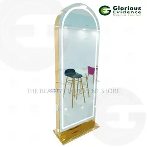 2 in 1 Led Standing Salon Mirror