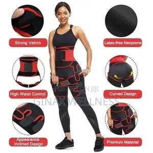 4in1 Thigh Trimmer, Waist Trainer, Butt Lifter Tummy Belt