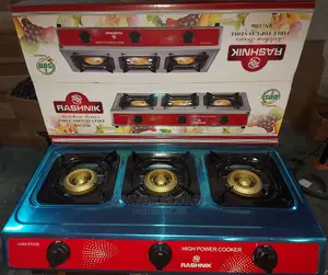 3 Face Rashnik Stainless Gas Burner
