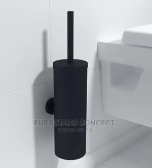 Black Hanging Toilet Brush
