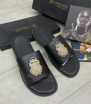 Billionaire Leather Slipers