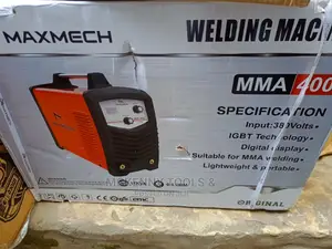 Welding Maxmech Mma 400 Input:380 Volts