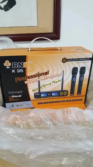Bnk X-35 Dual Channel Wireless Microphone