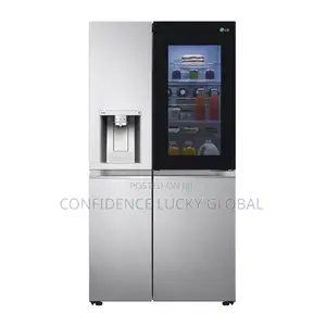 Lg Sidebyside Refrigerator With Knock Sensor