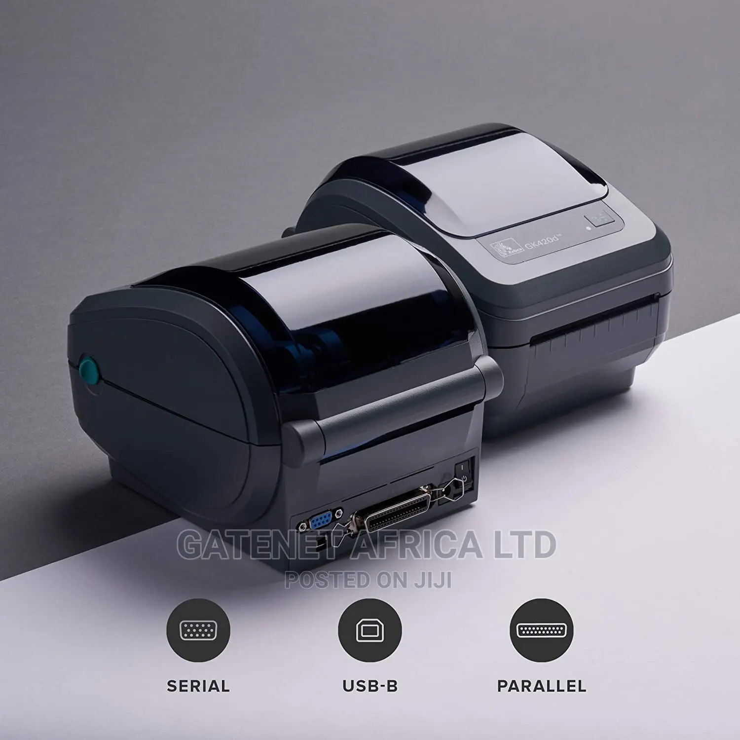 Zebra Direct Thermal Printer Printere Mobile Printer + Cable