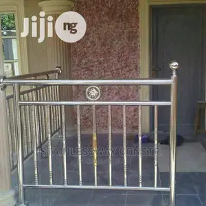 Stainless Railing at Dakibiyu Abuja