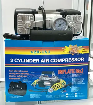 Double Cylinder Air Compressor Tyre Pump