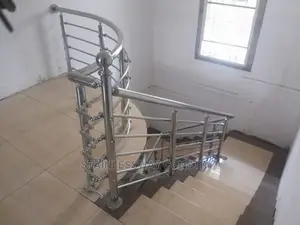 Stainless Curved Railing Delivered at Gudu