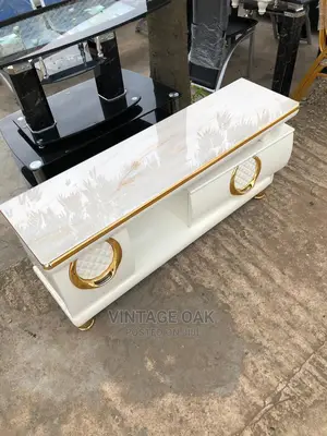 Adjustable TV Stand With Storage Cabinet