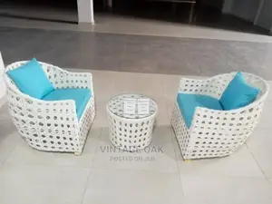 2 Seaters Outdoor Patio Chair With Table.