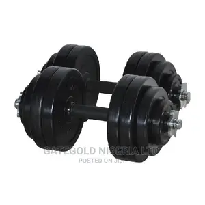 Wk-30r Rubber Dumbbell KIT