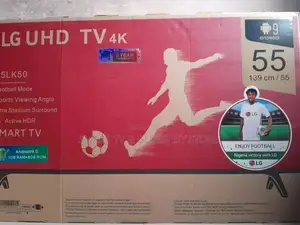 55 Inches LG Android 9.0 Smart TV With 1gb RAM and 8gb Rom