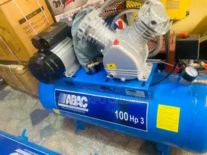 Abac Air Compressor 3hp 100L Original Machine Model Italy