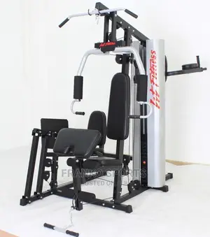 Station Gym With Leg Press