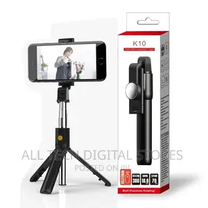 K-10 Selfie Integrated Tripod With Wireless Control