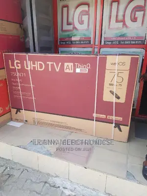 Brand New LG SMART 75" /Magic Remote Control/Wi-Fi/Netflix
