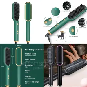 Hot Hair Straightener Comb