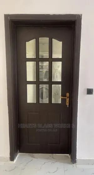 Wooden Glass Door