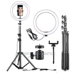 Ring Light With Tripod Stand and Phone Holder