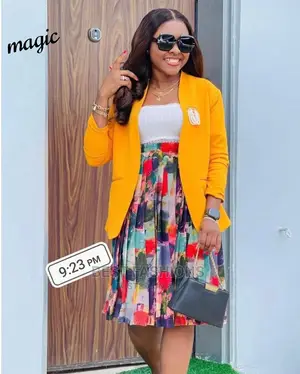 Ladies Cute 3 Piece Skirt Suit