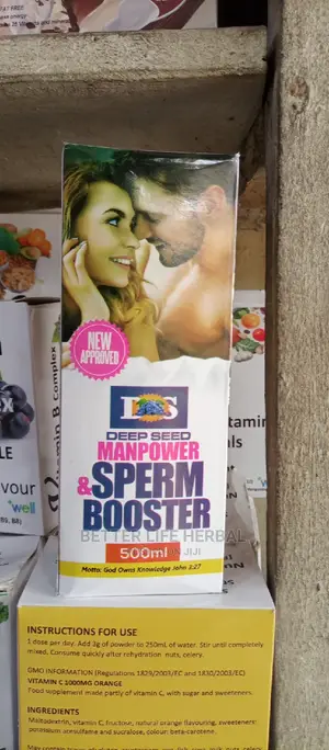 Deep Seed Man Power and Sperm Booster.