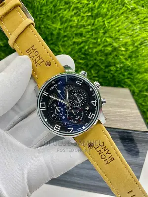 Montblanc Leather Watch