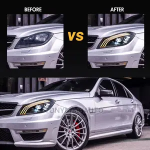 Mercedes-benz C300 2013 Headlights Led Maybach Style