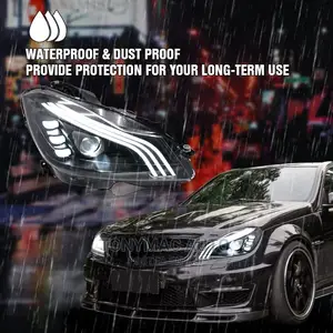 Mercedes-benz C300 2010 To 2013 Led Headlight Maybach Style