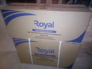 Split Type Royal Air Conditioner 1hp Brand New
